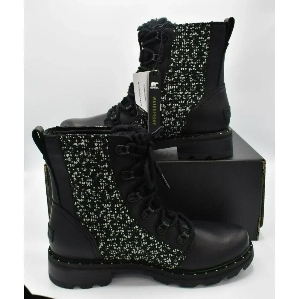 Sorel Womens Size 7‎ Lennox Lace Cozy Shearling Waterproof Winter Boots Shoes